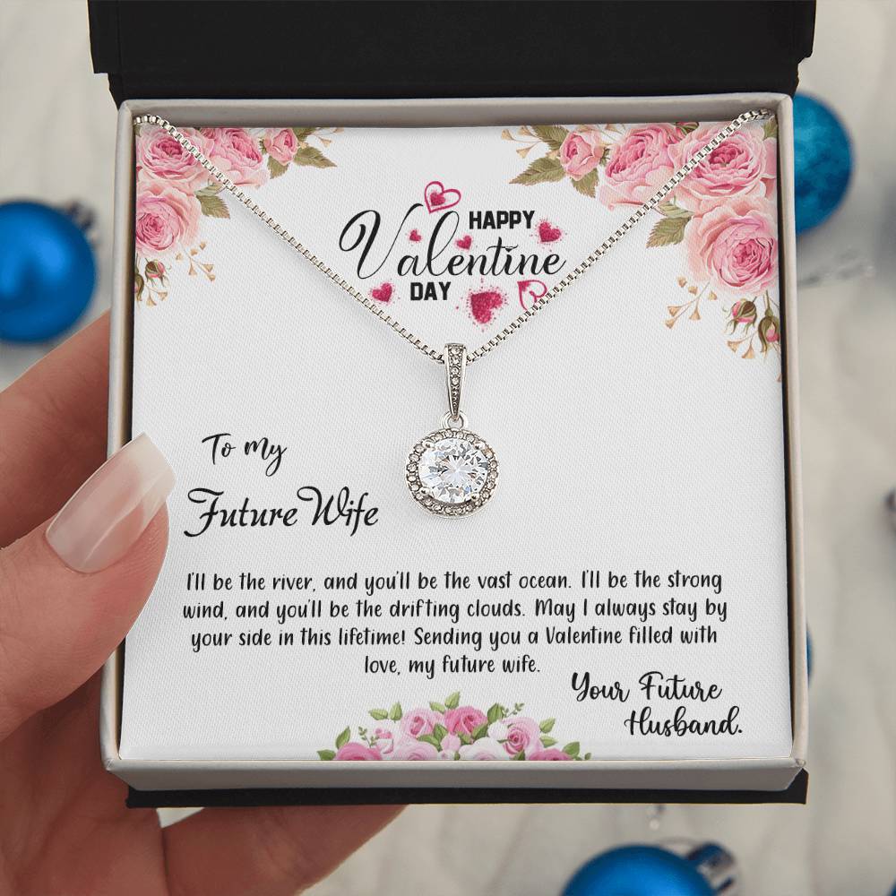 valentine-31d Eternal Hope Necklace, Gift to my Future Wife with Beautiful Message Card