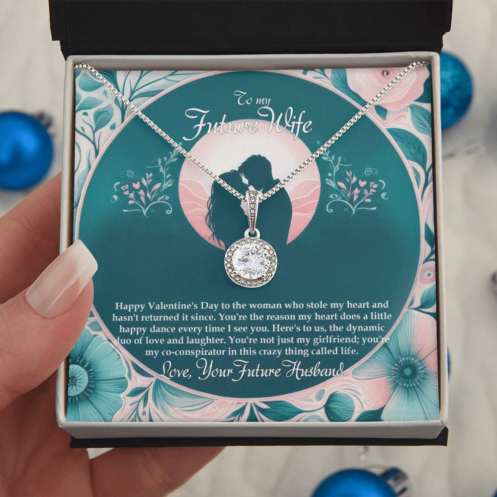 Valentine-st32d Eternal Hope Necklace, Gift to my Future Wife with Beautiful Message Card
