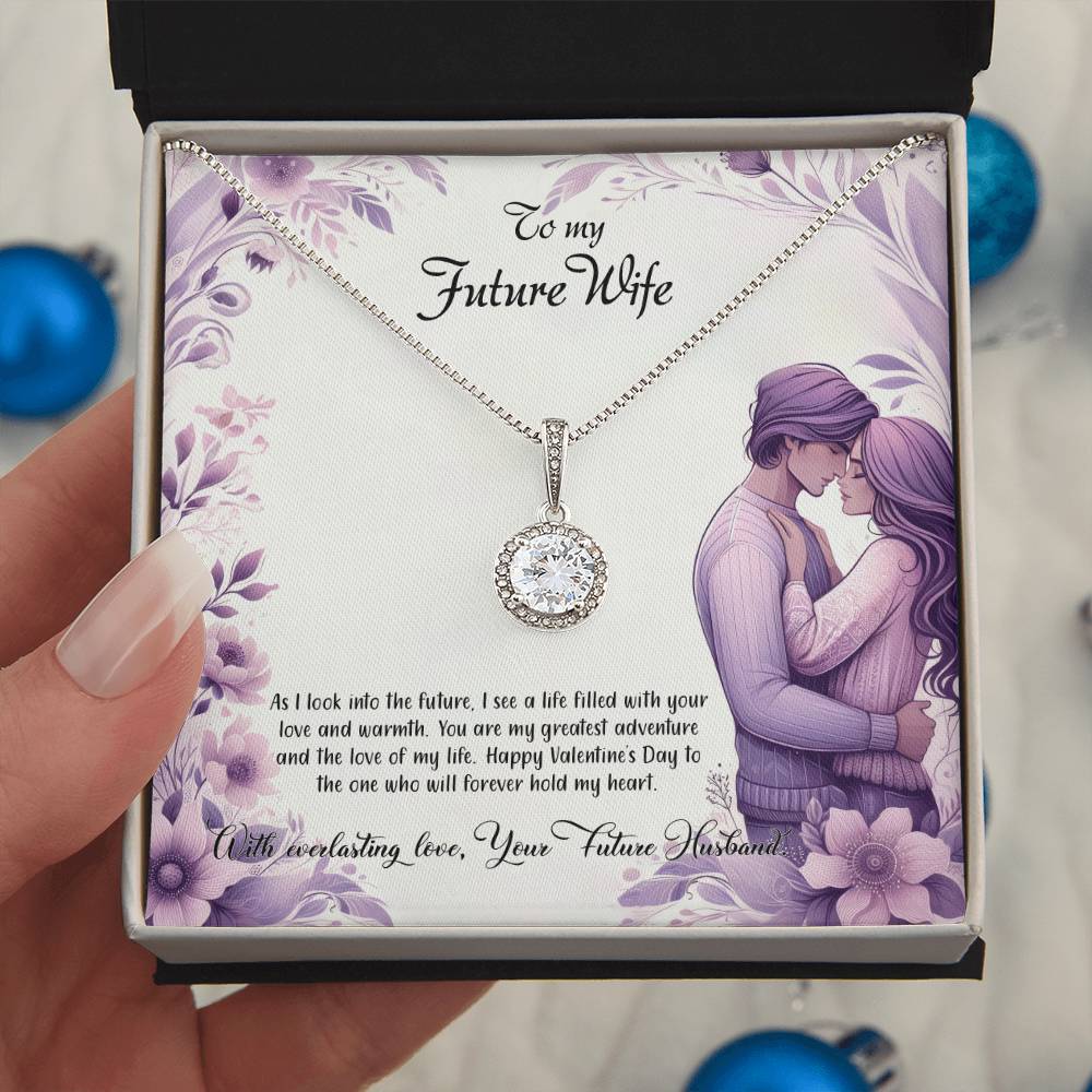 Valentine-st25d Eternal Hope Necklace, Gift to my Future Wife with Beautiful Message Card