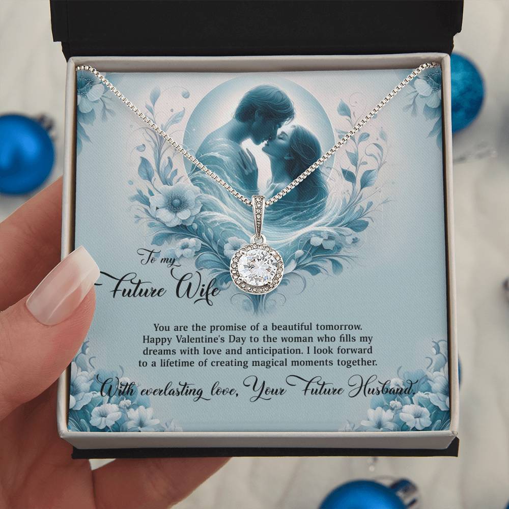 Valentine-st29d Eternal Hope Necklace, Gift to my Future Wife with Beautiful Message Card