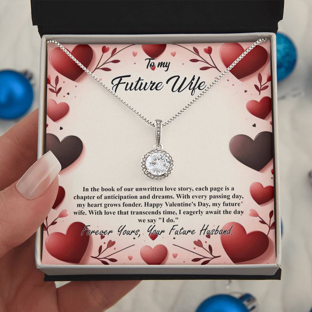 Valentine-st7d Eternal Hope Necklace, Gift to my Future Wife with Beautiful Message Card