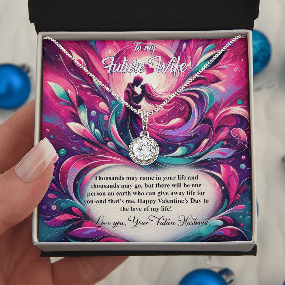 Valentine-st21d Eternal Hope Necklace, Gift to my Future Wife with Beautiful Message Card