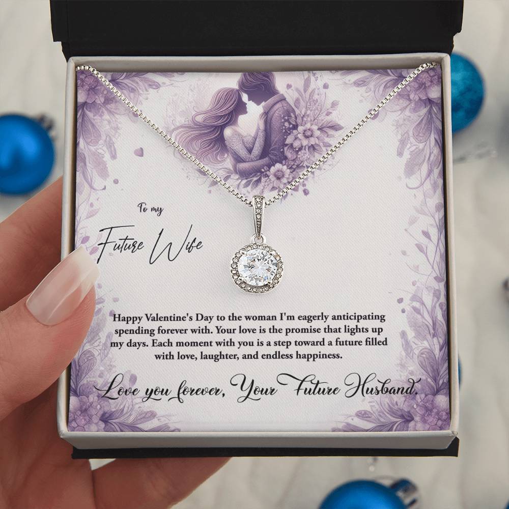 Valentine-st10d Eternal Hope Necklace, Gift to my Future Wife with Beautiful Message Card