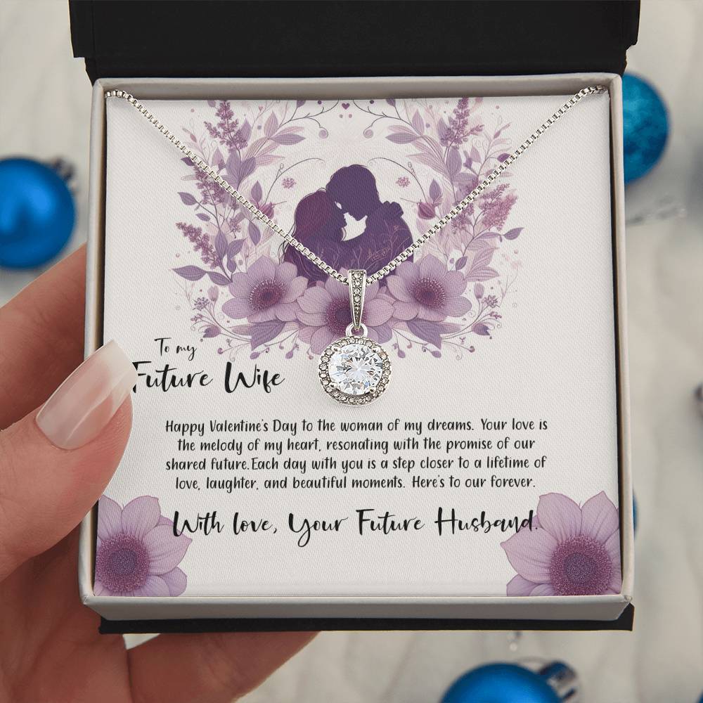 Valentine-st9d Eternal Hope Necklace, Gift to my Future Wife with Beautiful Message Card