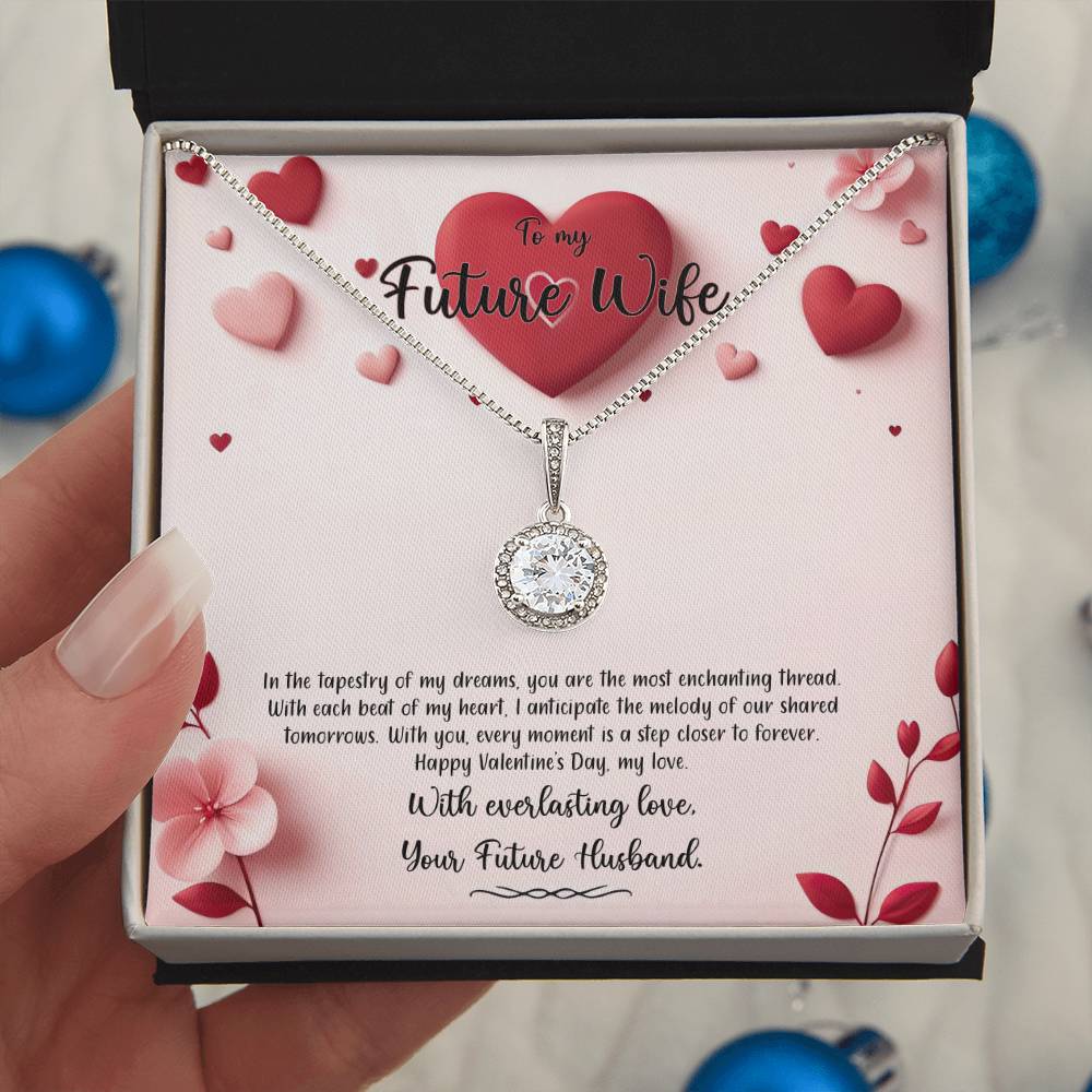 Valentine-st6d Eternal Hope Necklace, Gift to my Future Wife with Beautiful Message Card