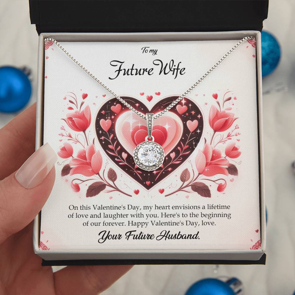 Valentine-st5d Eternal Hope Necklace, Gift to my Future Wife with Beautiful Message Card