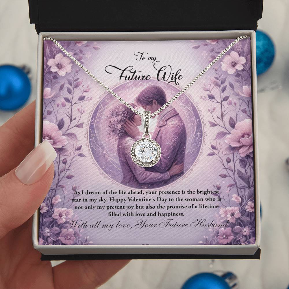 Valentine-st26d Eternal Hope Necklace, Gift to my Future Wife with Beautiful Message Card