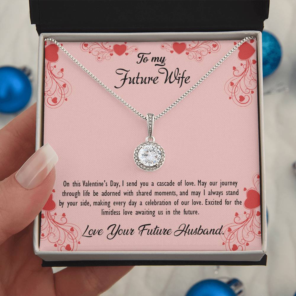 valentine-29d Eternal Hope Necklace, Gift to my Future Wife with Beautiful Message Card