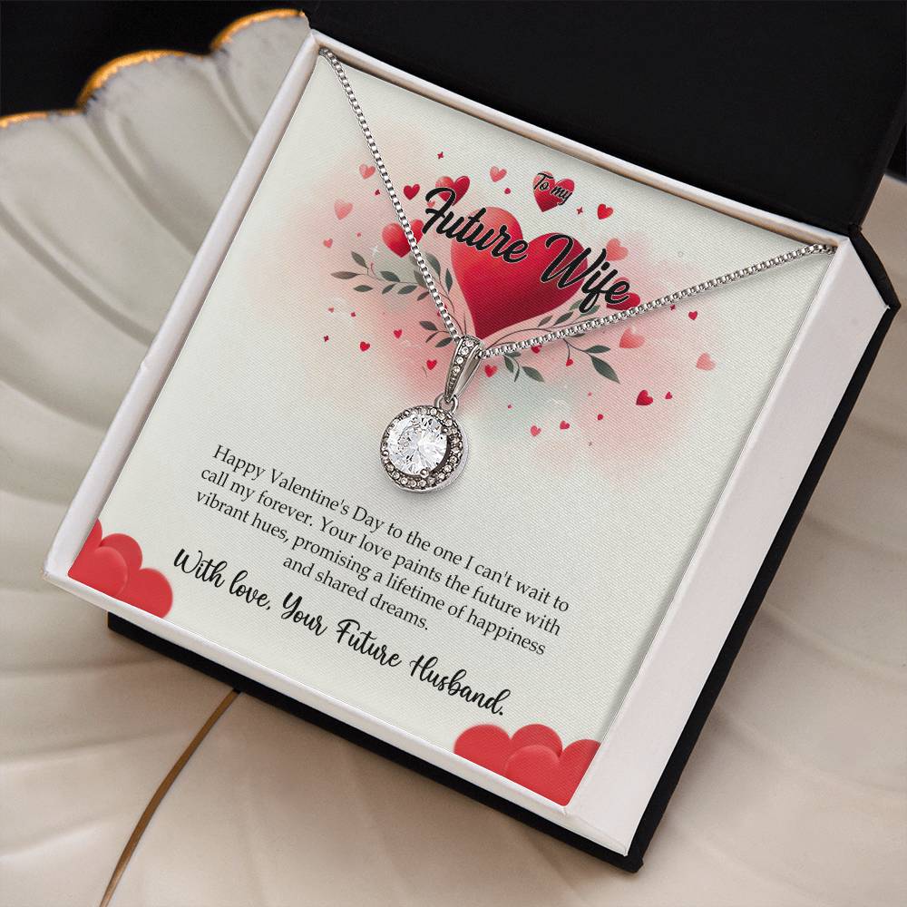 Valentine-st11d Eternal Hope Necklace, Gift to my Future Wife with Beautiful Message Card