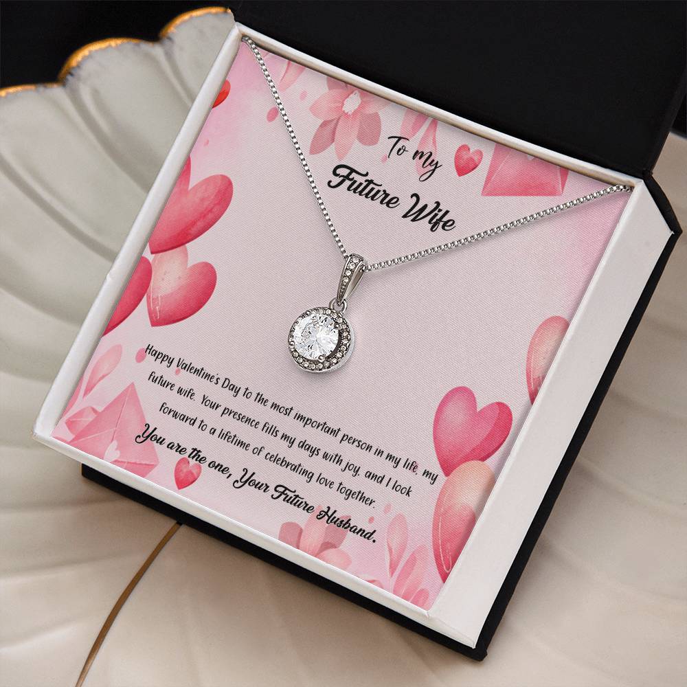 valentine-37d Eternal Hope Necklace, Gift to my Future Wife with Beautiful Message Card