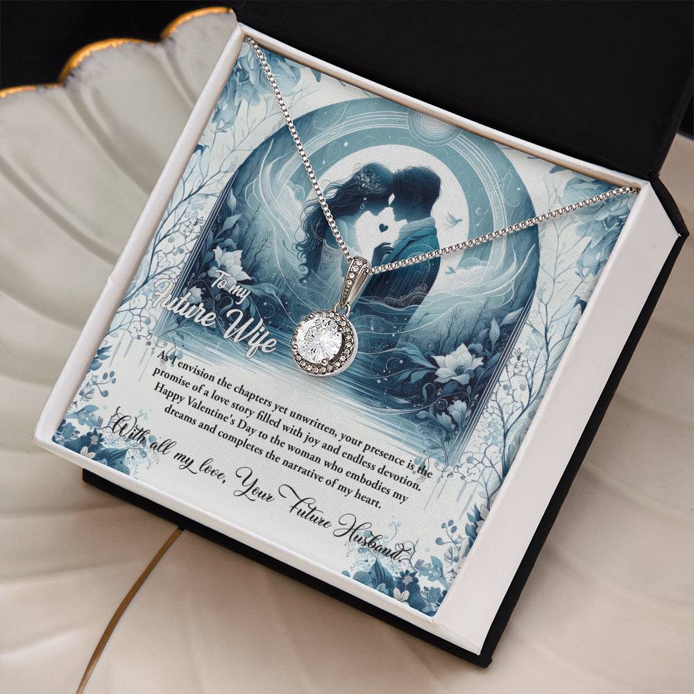 Valentine-st30d Eternal Hope Necklace, Gift to my Future Wife with Beautiful Message Card
