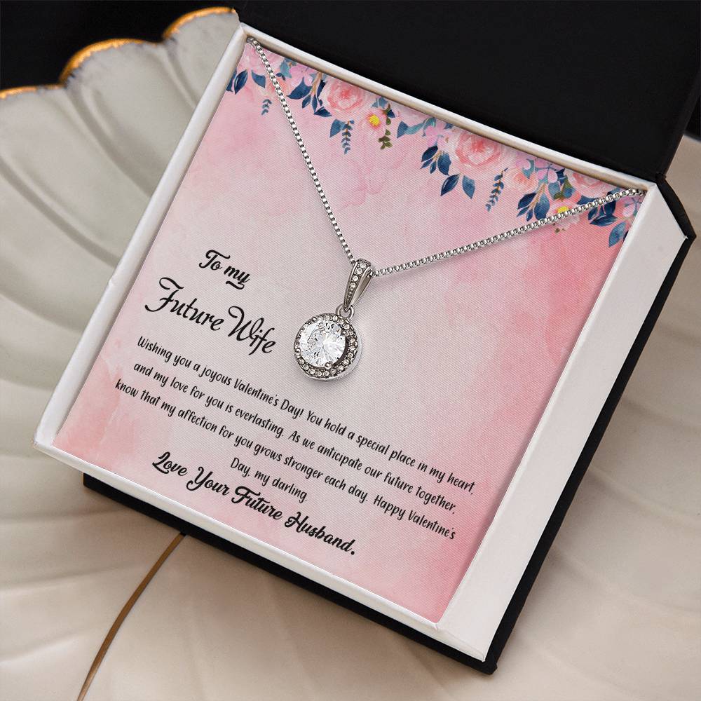 valentine-38d Eternal Hope Necklace, Gift to my Future Wife with Beautiful Message Card