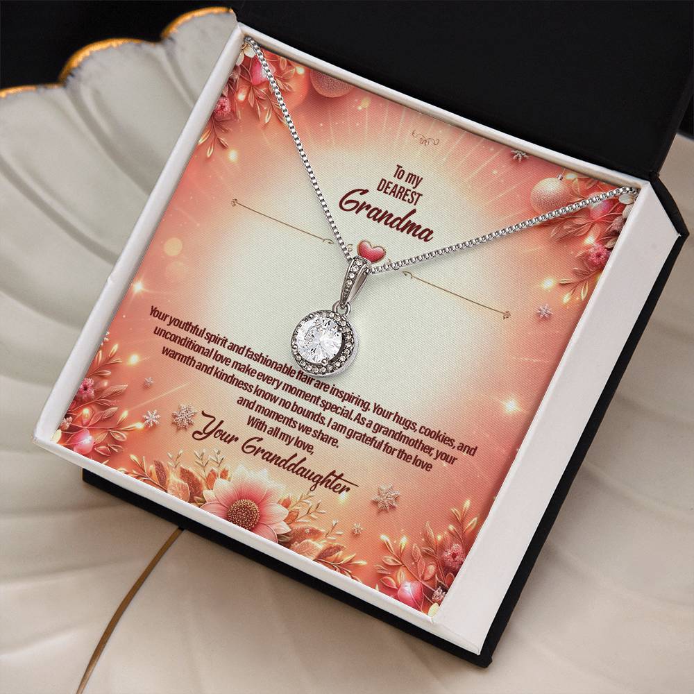 4051c Eternal Hope Necklace, Gift to my Grandma with Beautiful Message Card