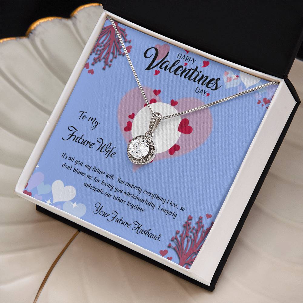 valentine-30d Eternal Hope Necklace, Gift to my Future Wife with Beautiful Message Card