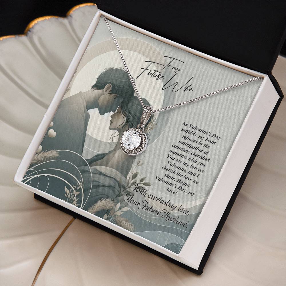 Valentine-st22d Eternal Hope Necklace, Gift to my Future Wife with Beautiful Message Card