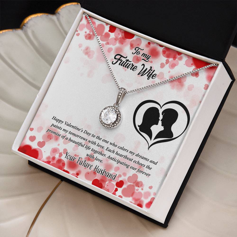 valentine-36d Eternal Hope Necklace, Gift to my Future Wife with Beautiful Message Card