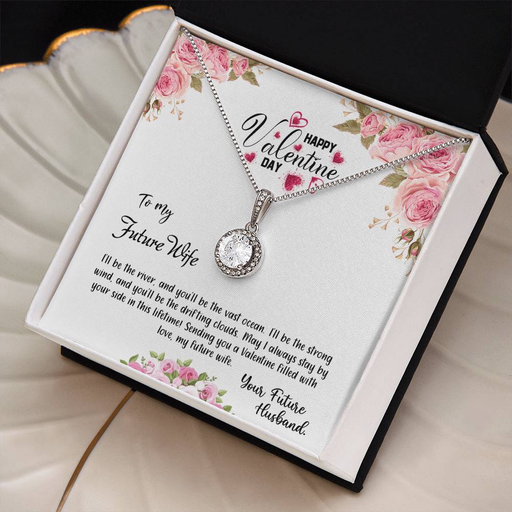 valentine-31d Eternal Hope Necklace, Gift to my Future Wife with Beautiful Message Card