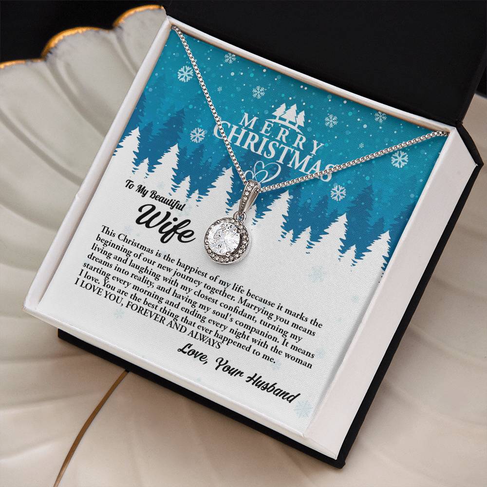 4010c Eternal Hope Necklace, Gift to My Wife with Beautiful Message Card