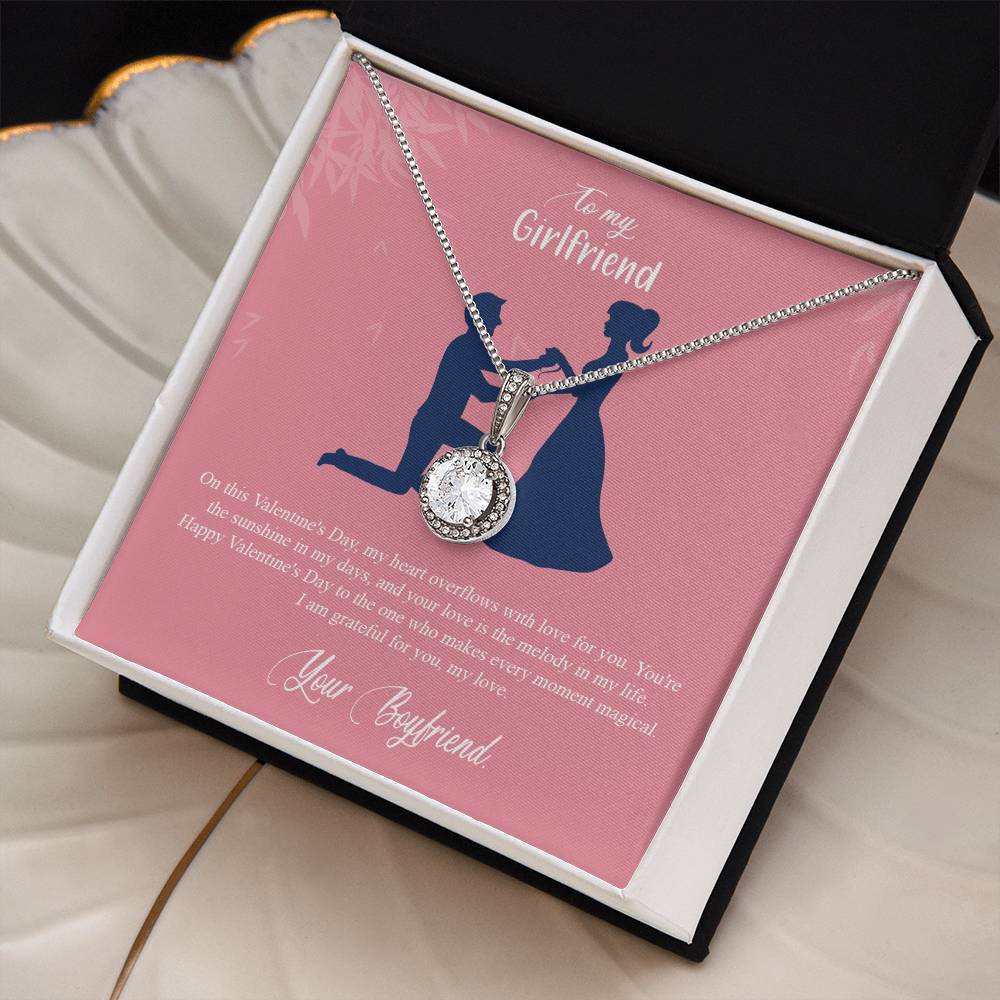 valentine-2c Eternal Hope Necklace, Gift to my Girlfriend with Beautiful Message Card