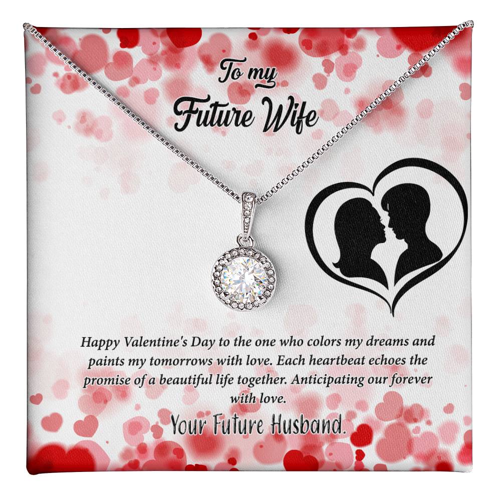 valentine-36d Eternal Hope Necklace, Gift to my Future Wife with Beautiful Message Card