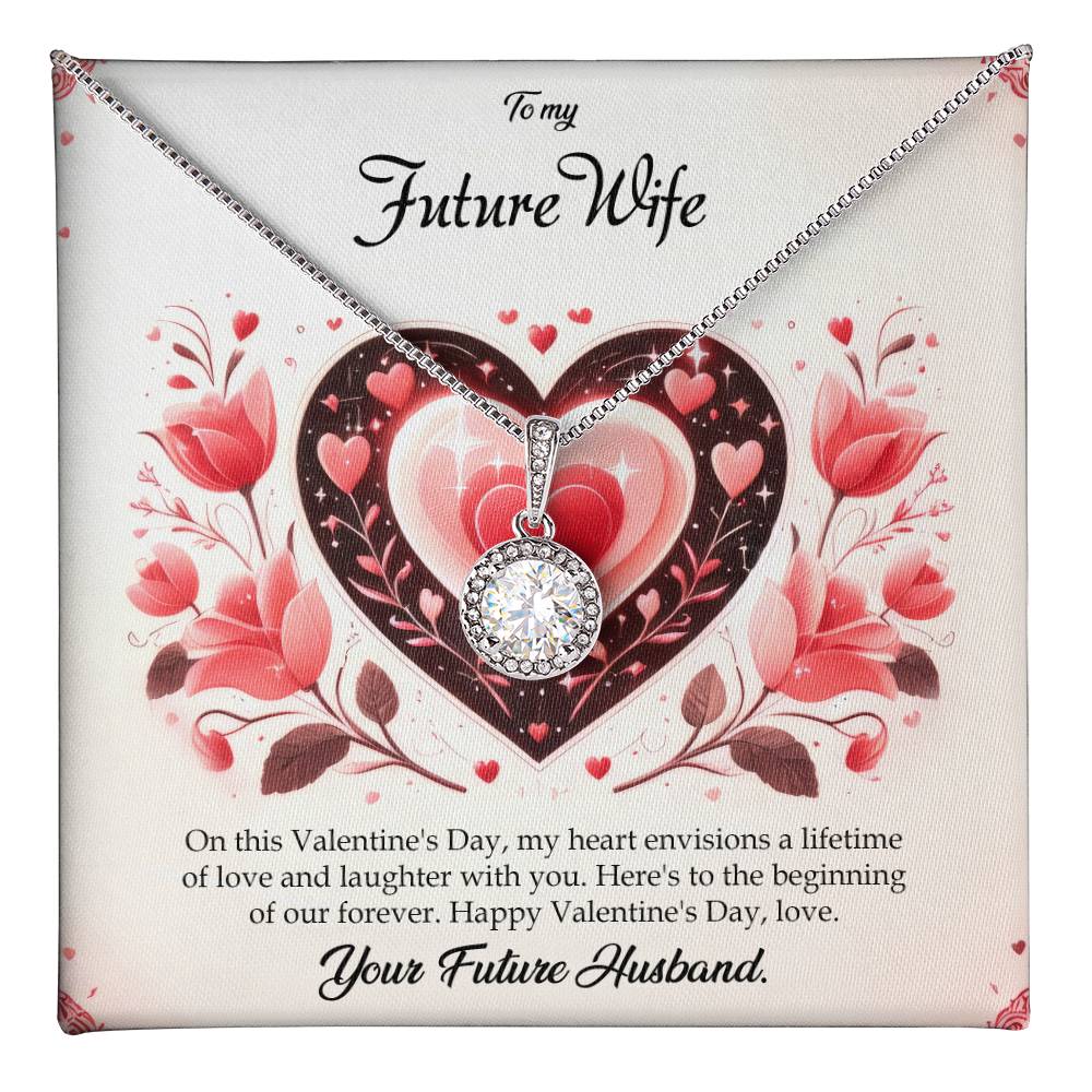 Valentine-st5d Eternal Hope Necklace, Gift to my Future Wife with Beautiful Message Card