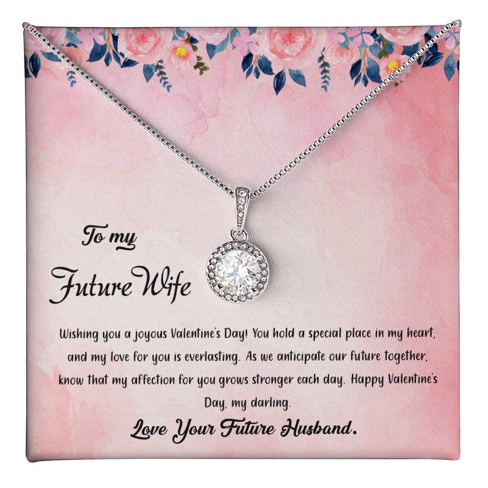 valentine-38d Eternal Hope Necklace, Gift to my Future Wife with Beautiful Message Card