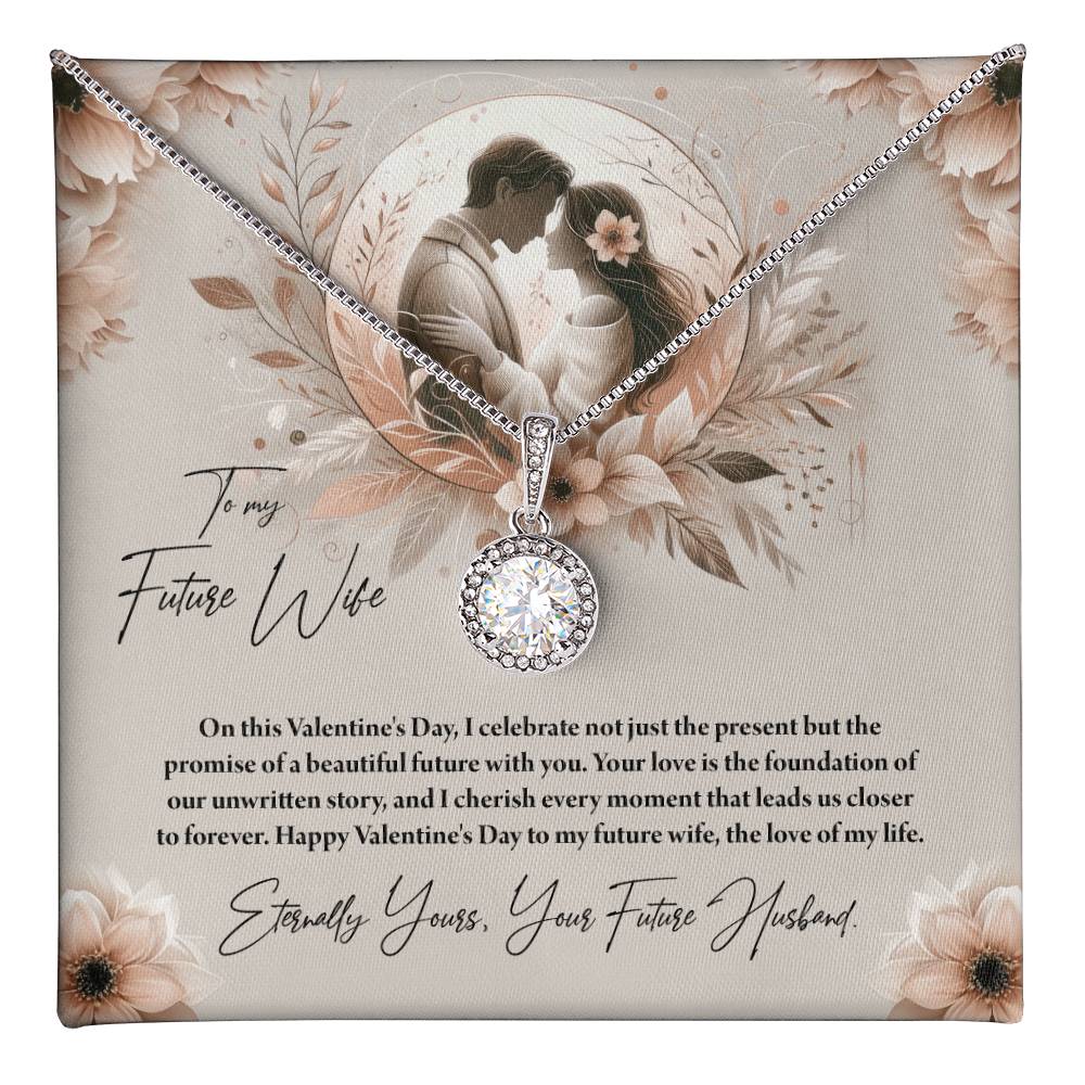 Valentine-st27d Eternal Hope Necklace, Gift to my Future Wife with Beautiful Message Card