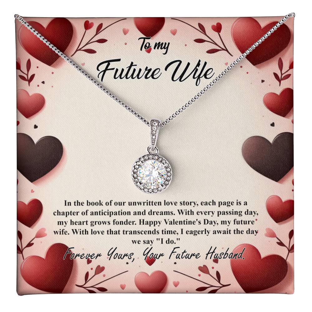 Valentine-st7d Eternal Hope Necklace, Gift to my Future Wife with Beautiful Message Card