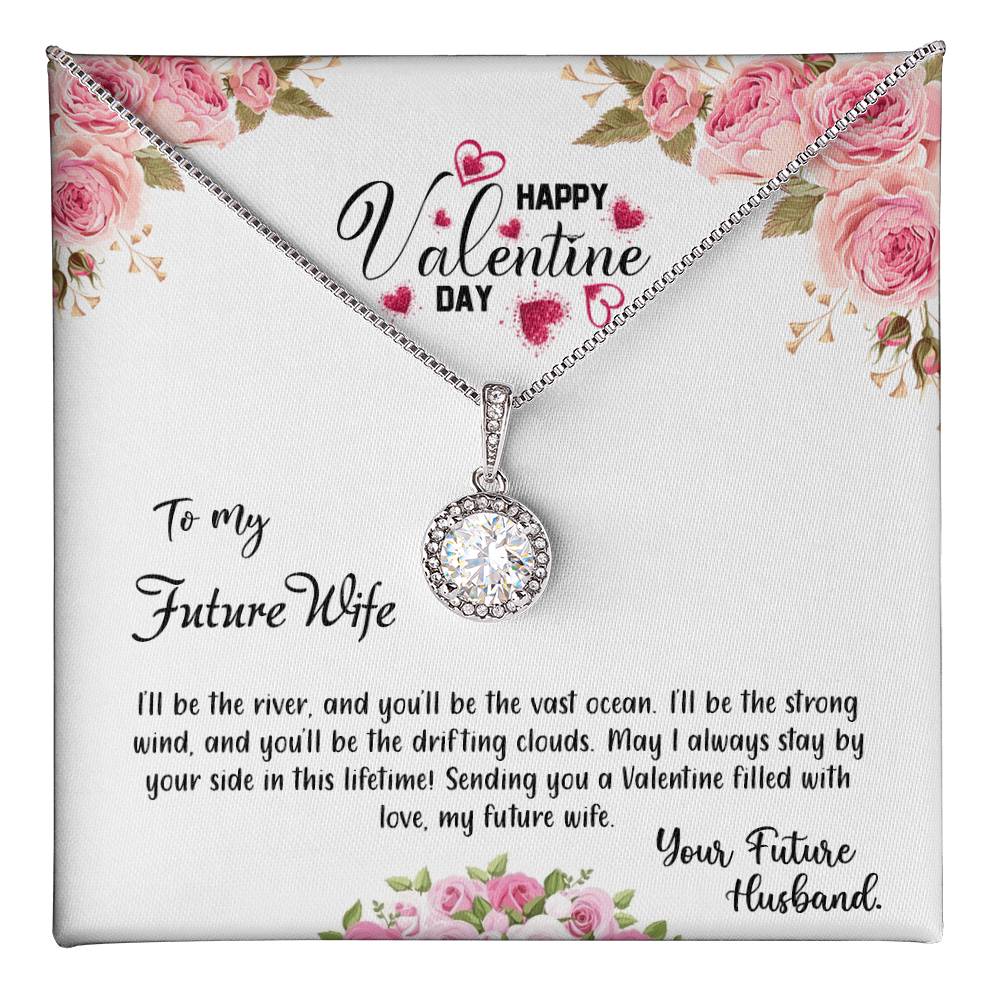 valentine-31d Eternal Hope Necklace, Gift to my Future Wife with Beautiful Message Card