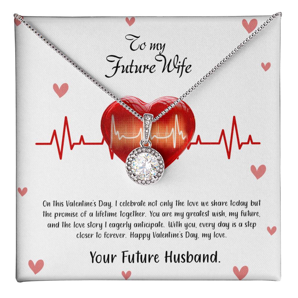 valentine-33d Eternal Hope Necklace, Gift to my Future Wife with Beautiful Message Card