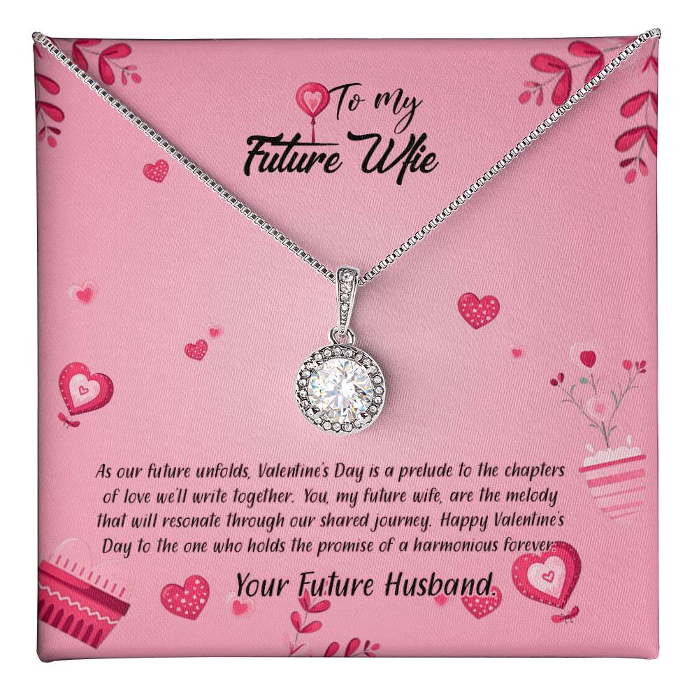 valentine-16d Eternal Hope Necklace, Gift to my Future Wife with Beautiful Message Card