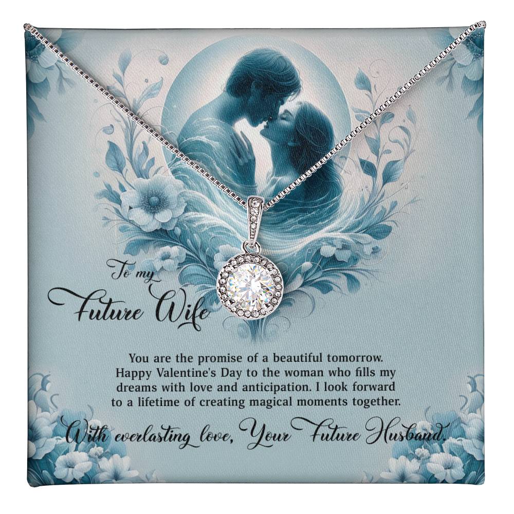 Valentine-st29d Eternal Hope Necklace, Gift to my Future Wife with Beautiful Message Card