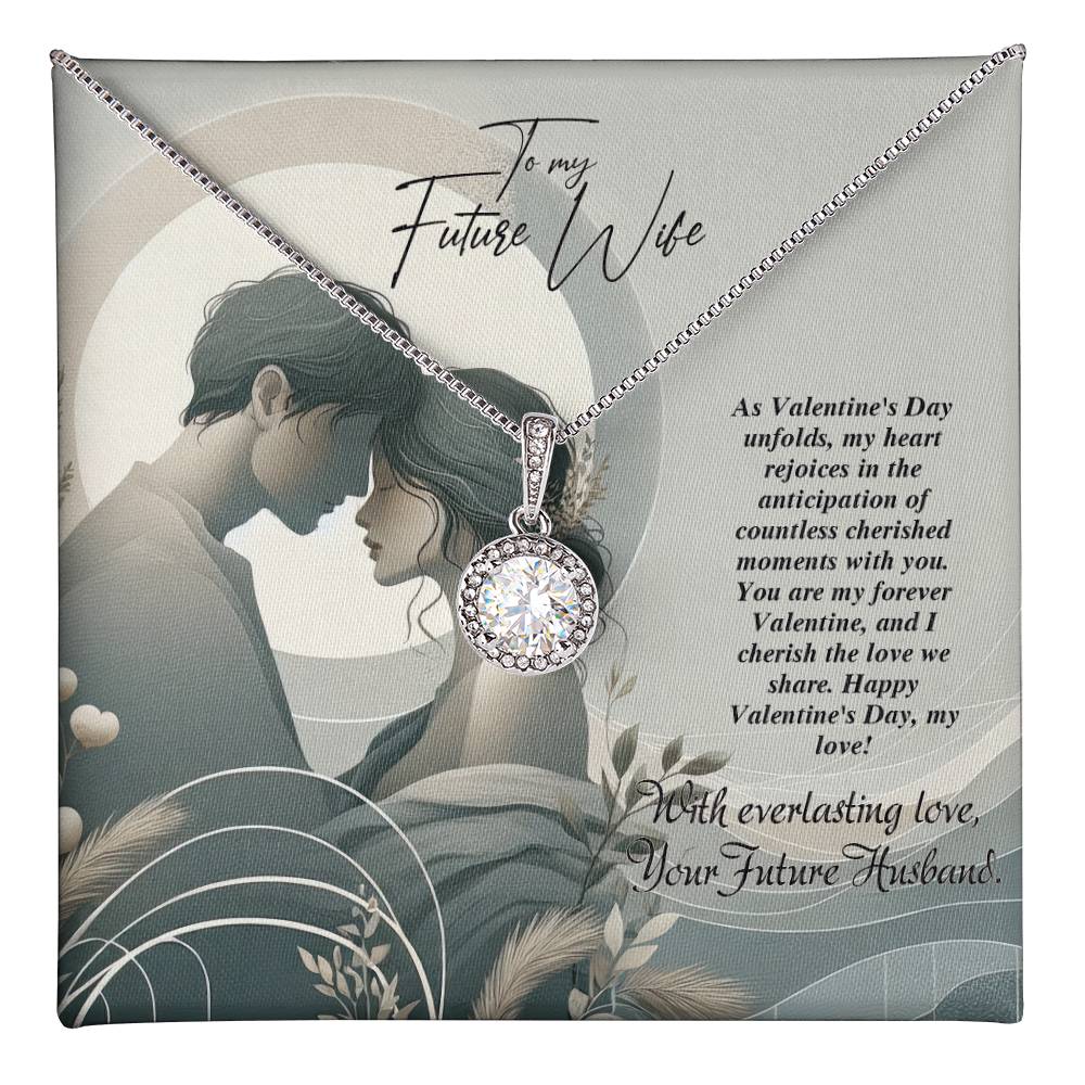 Valentine-st22d Eternal Hope Necklace, Gift to my Future Wife with Beautiful Message Card