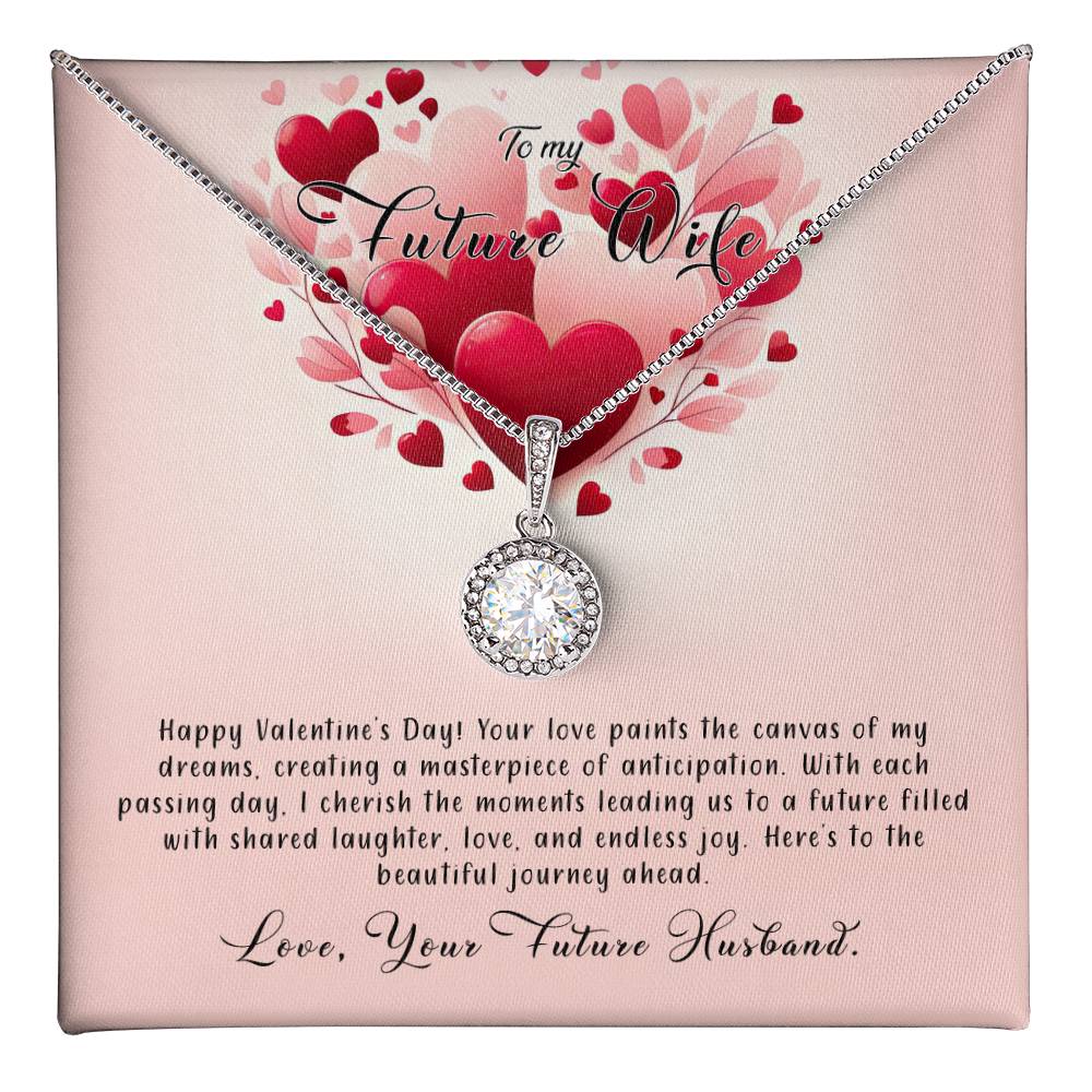 Valentine-st8d Eternal Hope Necklace, Gift to my Future Wife with Beautiful Message Card