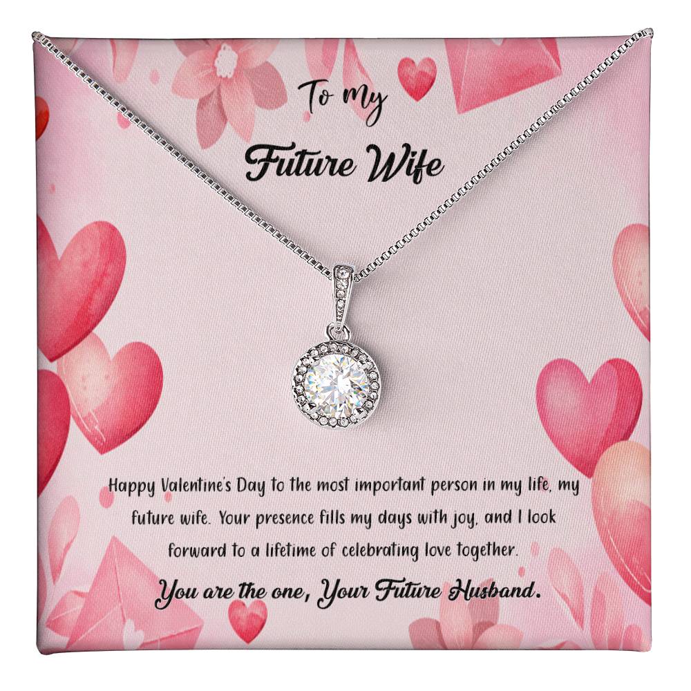 valentine-37d Eternal Hope Necklace, Gift to my Future Wife with Beautiful Message Card