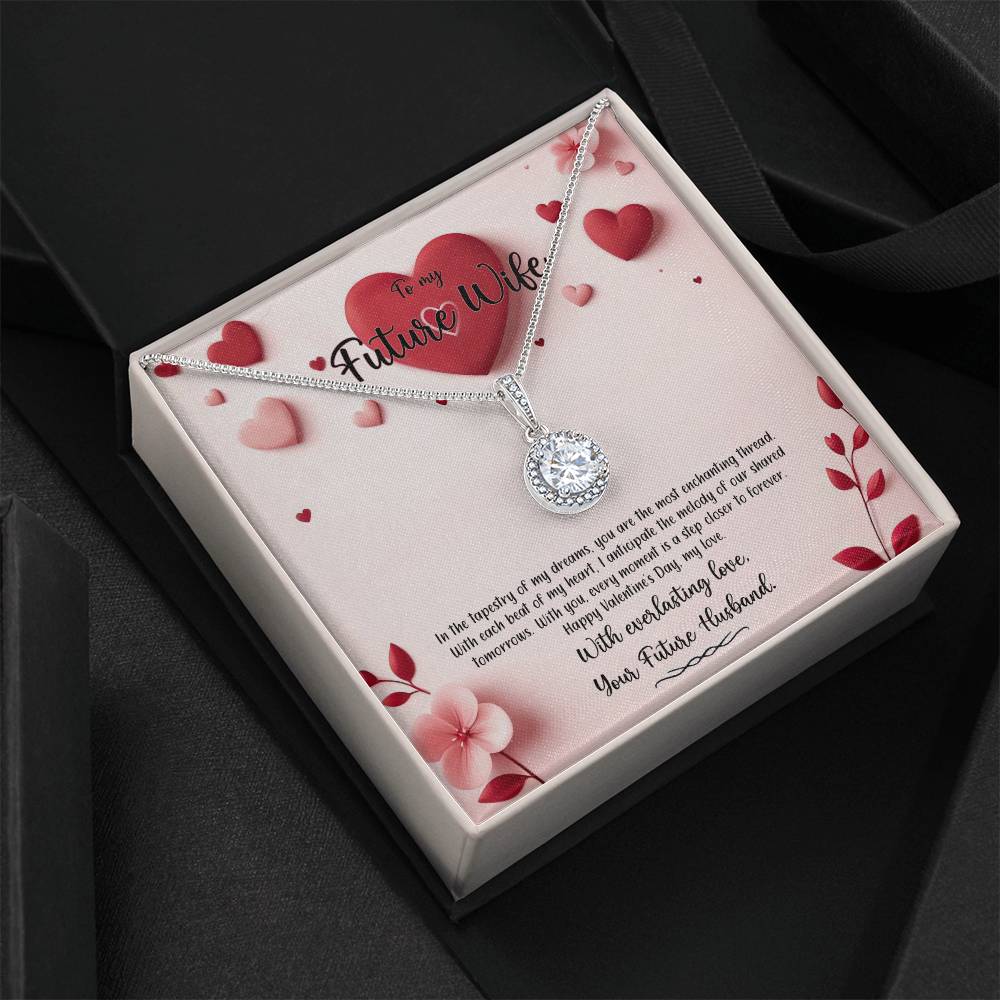 Valentine-st6d Eternal Hope Necklace, Gift to my Future Wife with Beautiful Message Card
