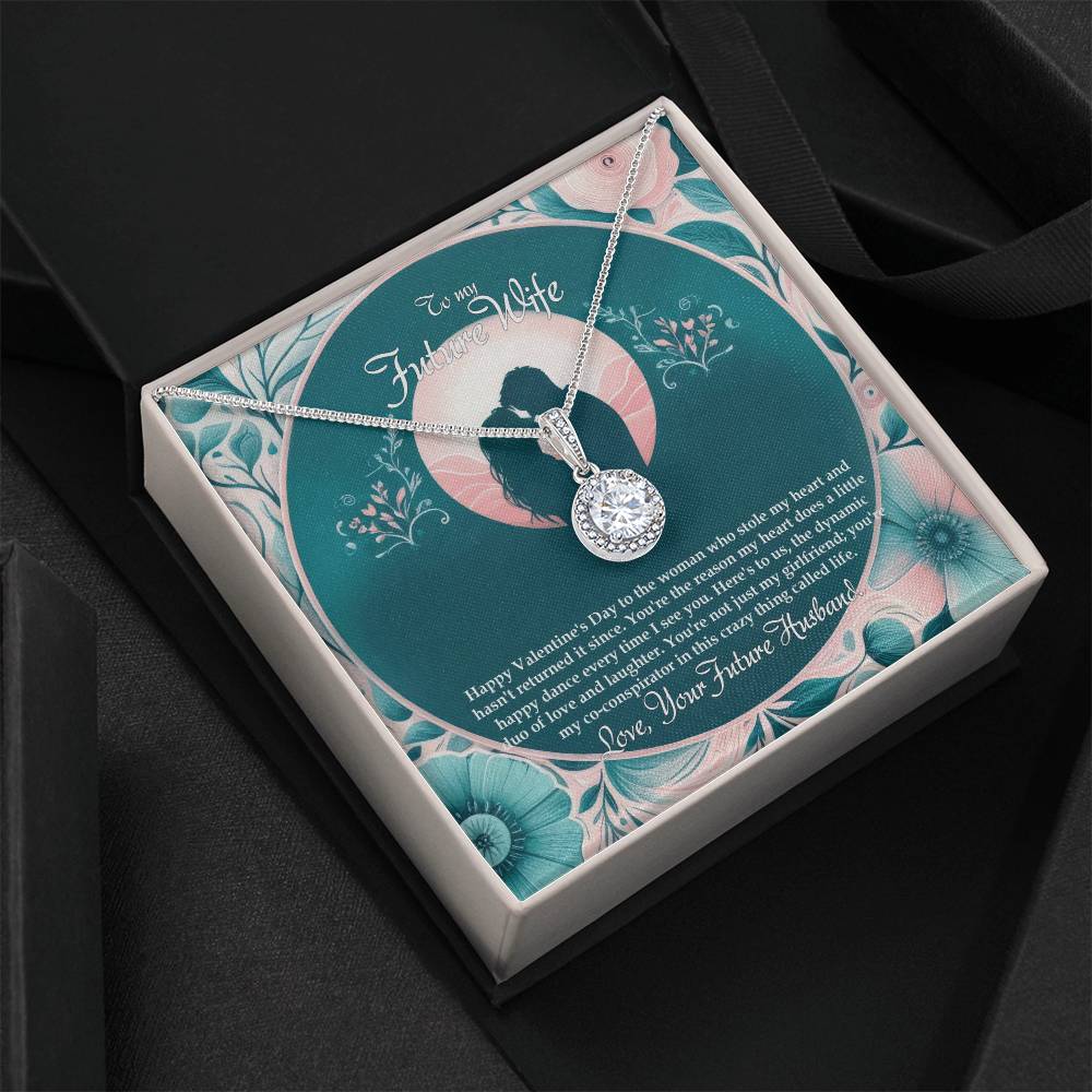 Valentine-st32d Eternal Hope Necklace, Gift to my Future Wife with Beautiful Message Card