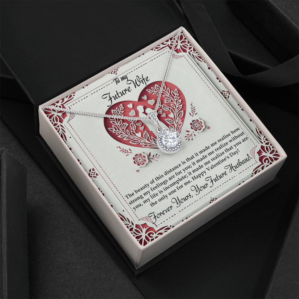 Valentine-st16d Eternal Hope Necklace, Gift to my Future Wife with Beautiful Message Card