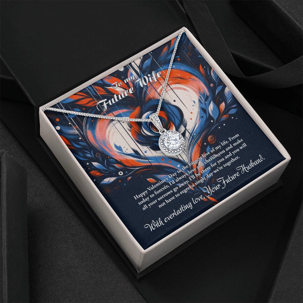 Valentine-st24d Eternal Hope Necklace, Gift to my Future Wife with Beautiful Message Card