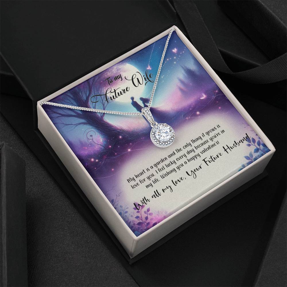 Valentine-st19d Eternal Hope Necklace, Gift to my Future Wife with Beautiful Message Card