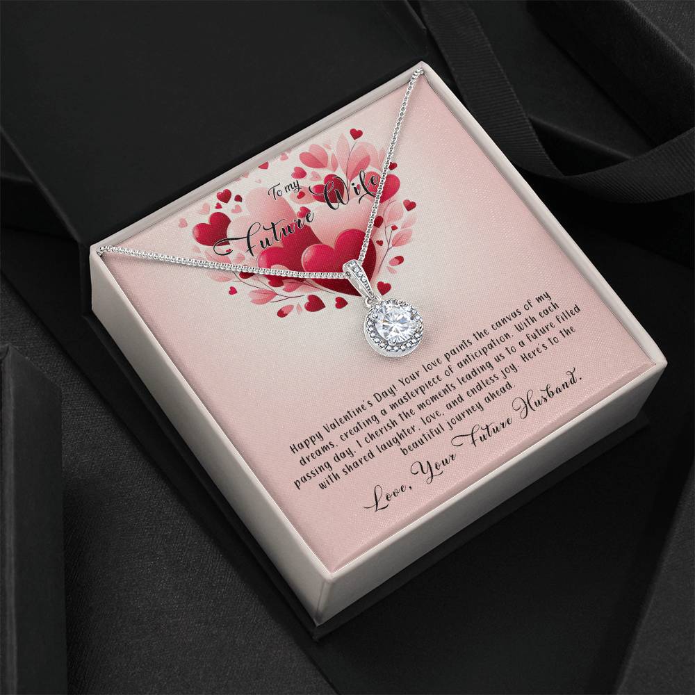 Valentine-st8d Eternal Hope Necklace, Gift to my Future Wife with Beautiful Message Card