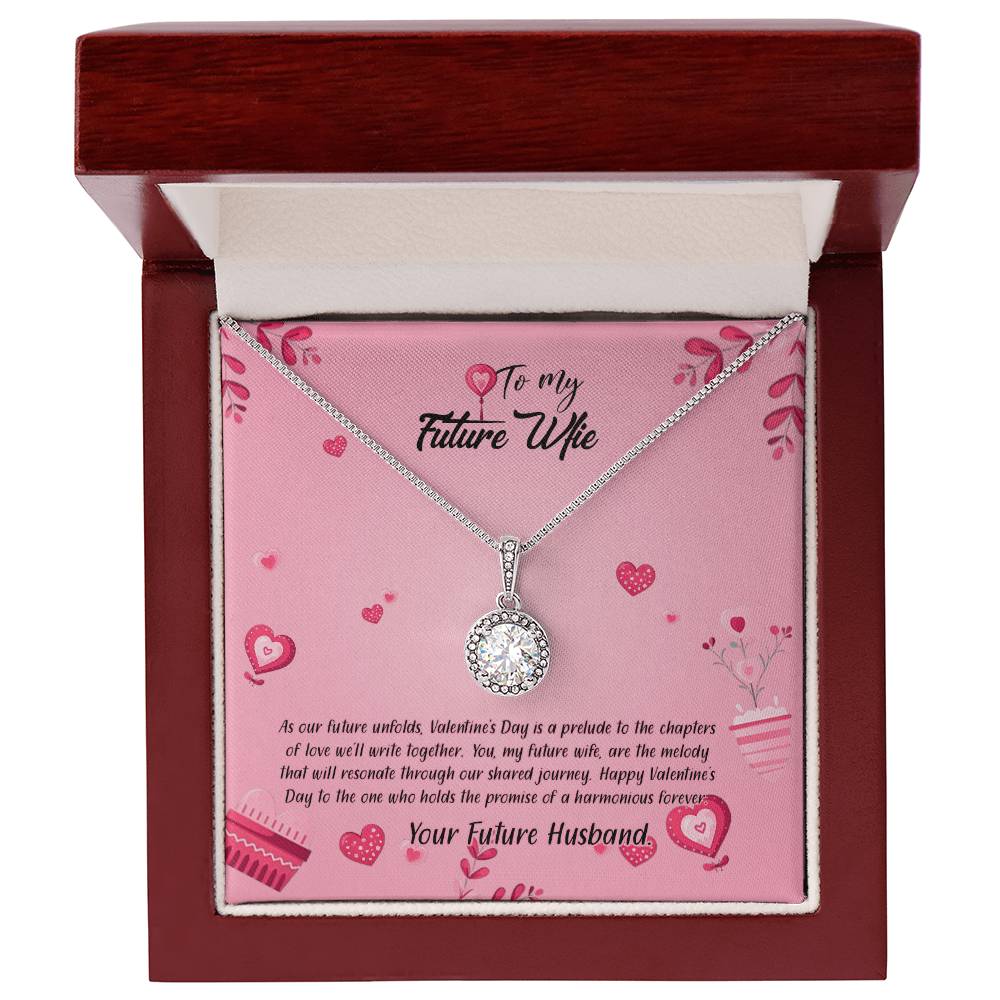valentine-16d Eternal Hope Necklace, Gift to my Future Wife with Beautiful Message Card