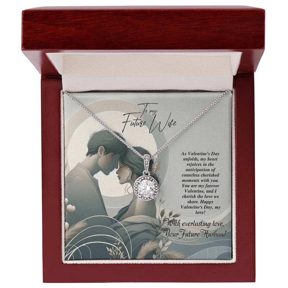 Valentine-st22d Eternal Hope Necklace, Gift to my Future Wife with Beautiful Message Card
