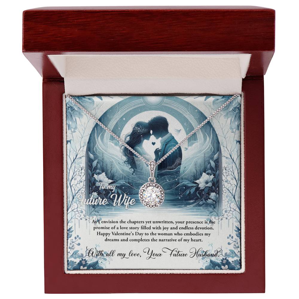 Valentine-st30d Eternal Hope Necklace, Gift to my Future Wife with Beautiful Message Card