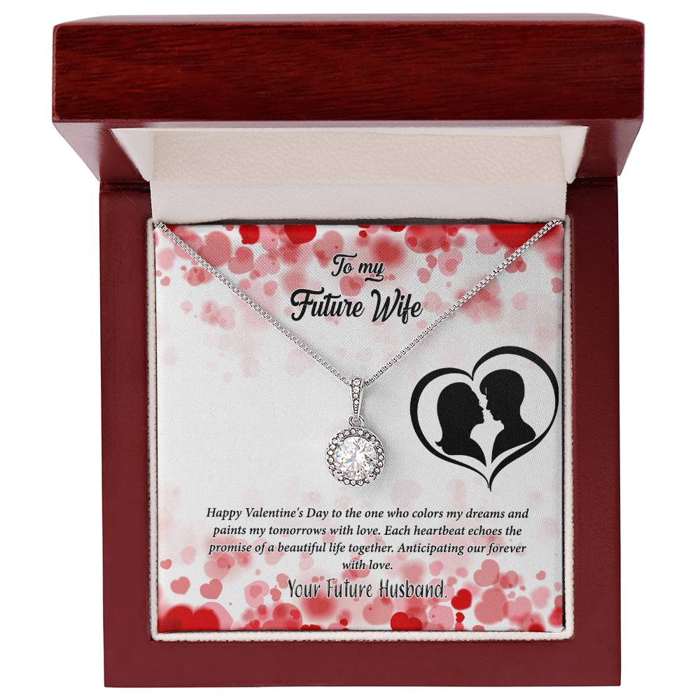valentine-36d Eternal Hope Necklace, Gift to my Future Wife with Beautiful Message Card