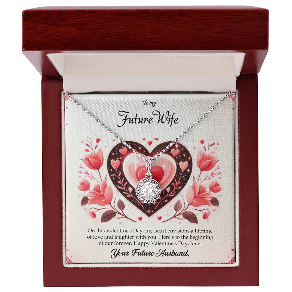Valentine-st5d Eternal Hope Necklace, Gift to my Future Wife with Beautiful Message Card
