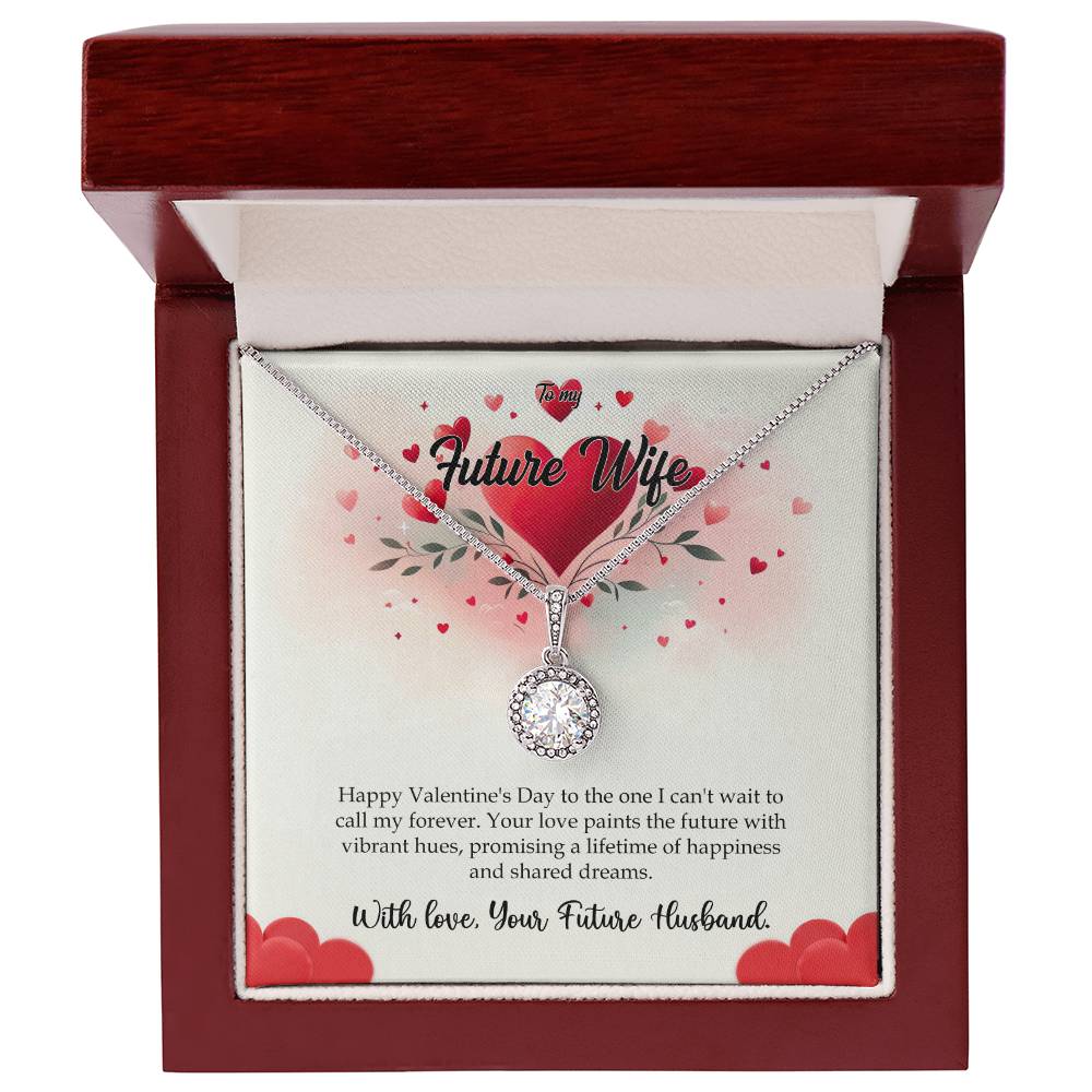 Valentine-st11d Eternal Hope Necklace, Gift to my Future Wife with Beautiful Message Card