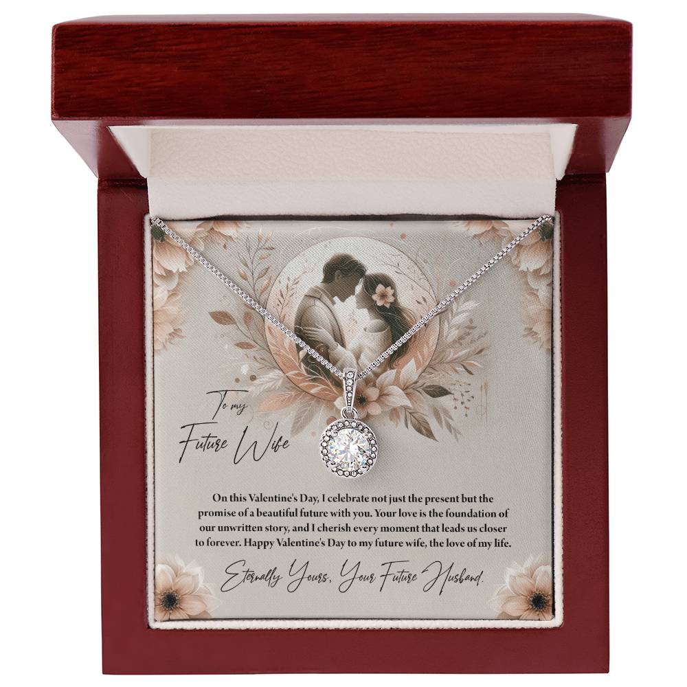 Valentine-st27d Eternal Hope Necklace, Gift to my Future Wife with Beautiful Message Card