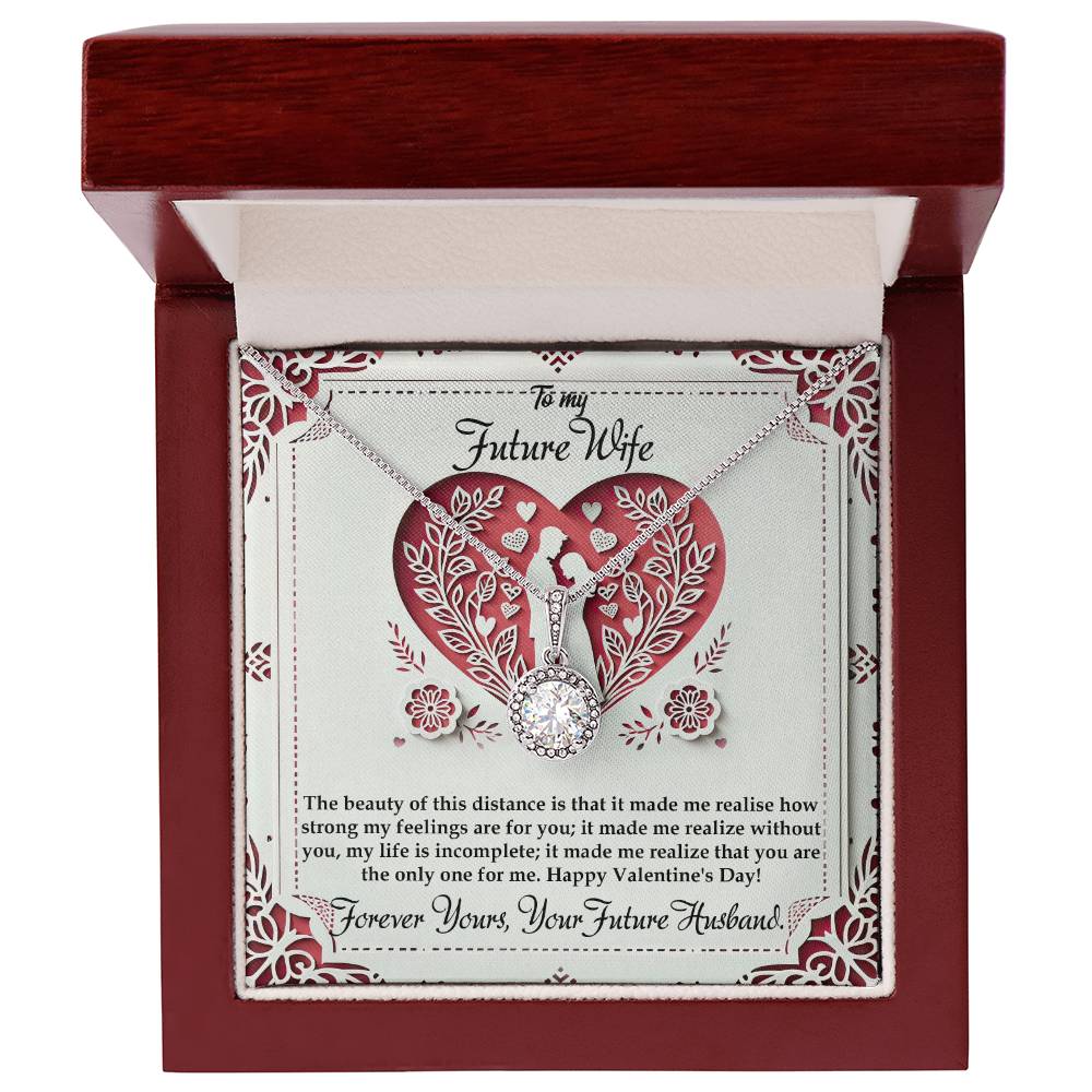 Valentine-st16d Eternal Hope Necklace, Gift to my Future Wife with Beautiful Message Card