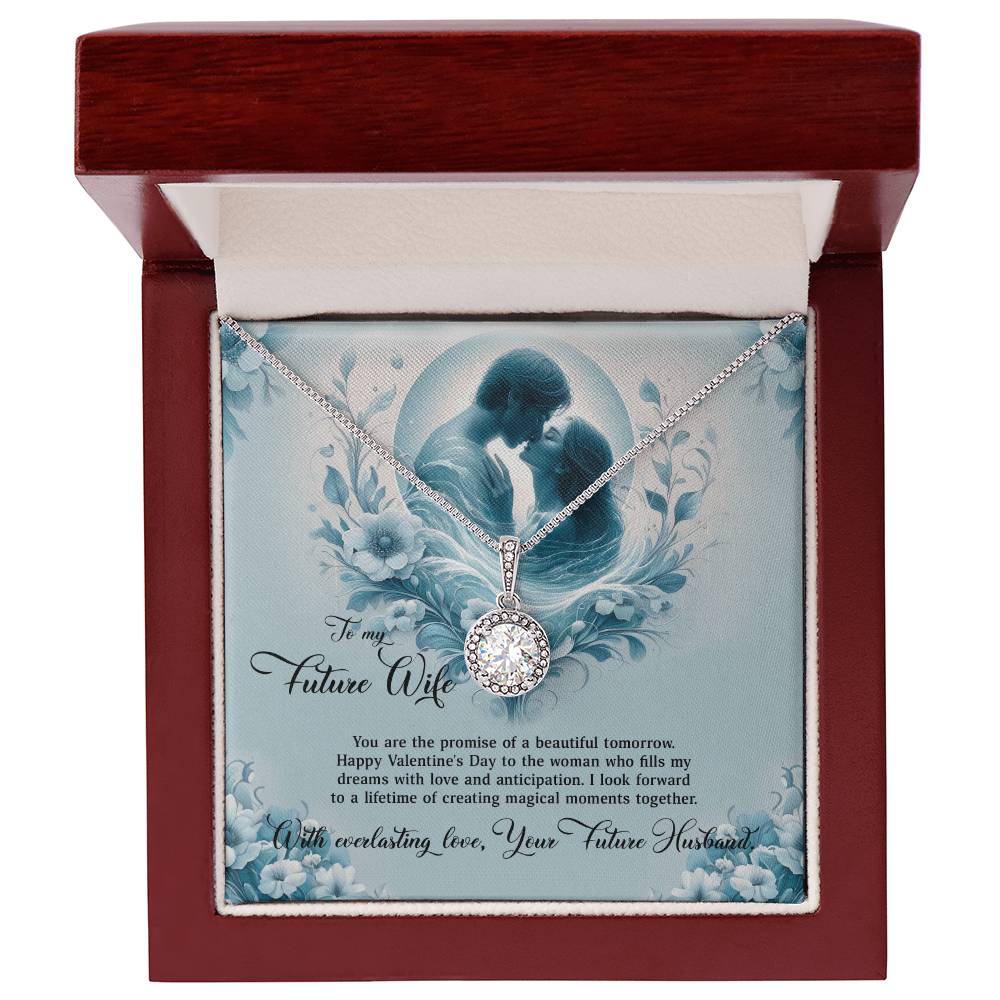 Valentine-st29d Eternal Hope Necklace, Gift to my Future Wife with Beautiful Message Card